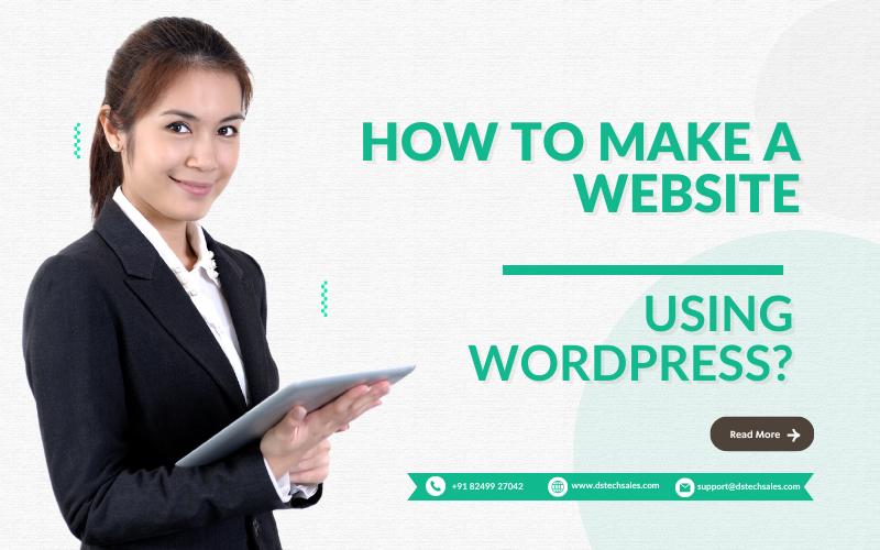 How to make a website using WordPress